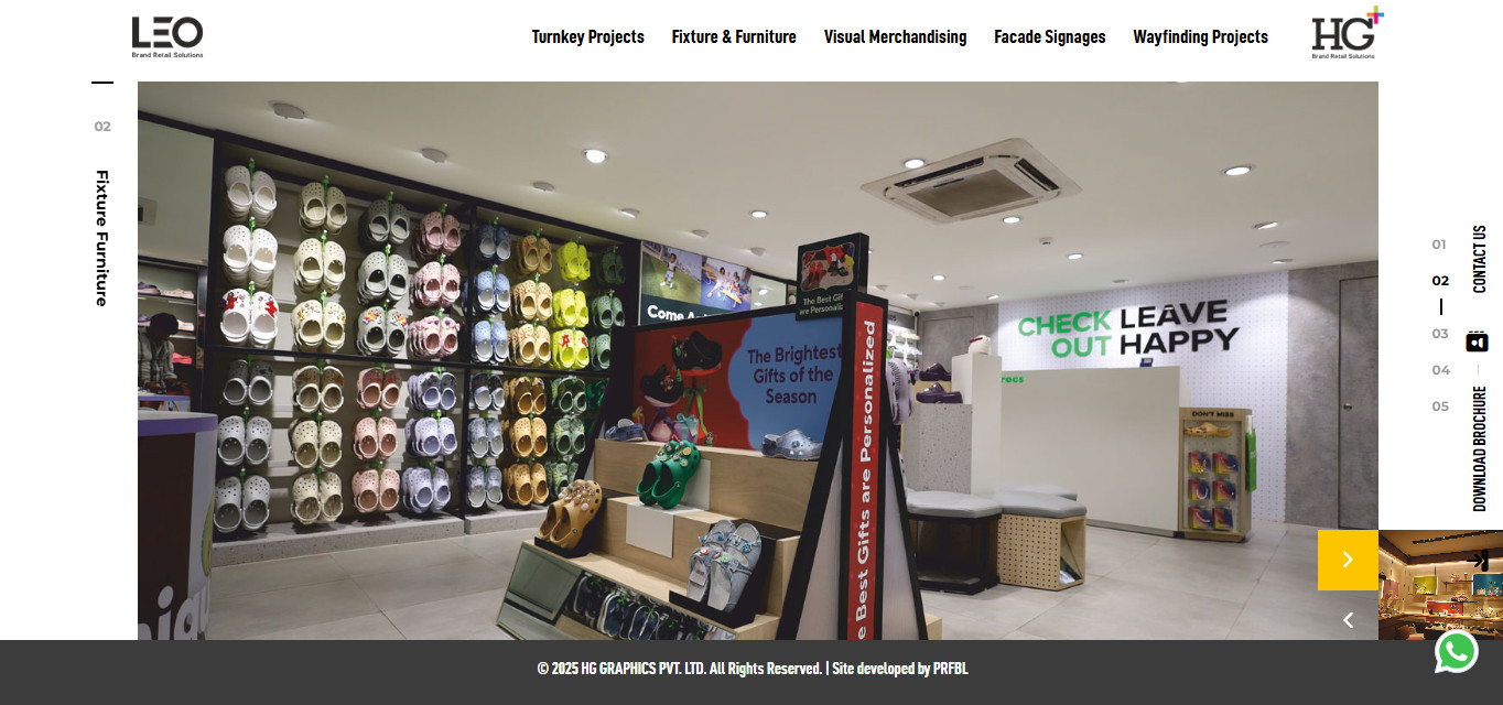 HG Graphics website